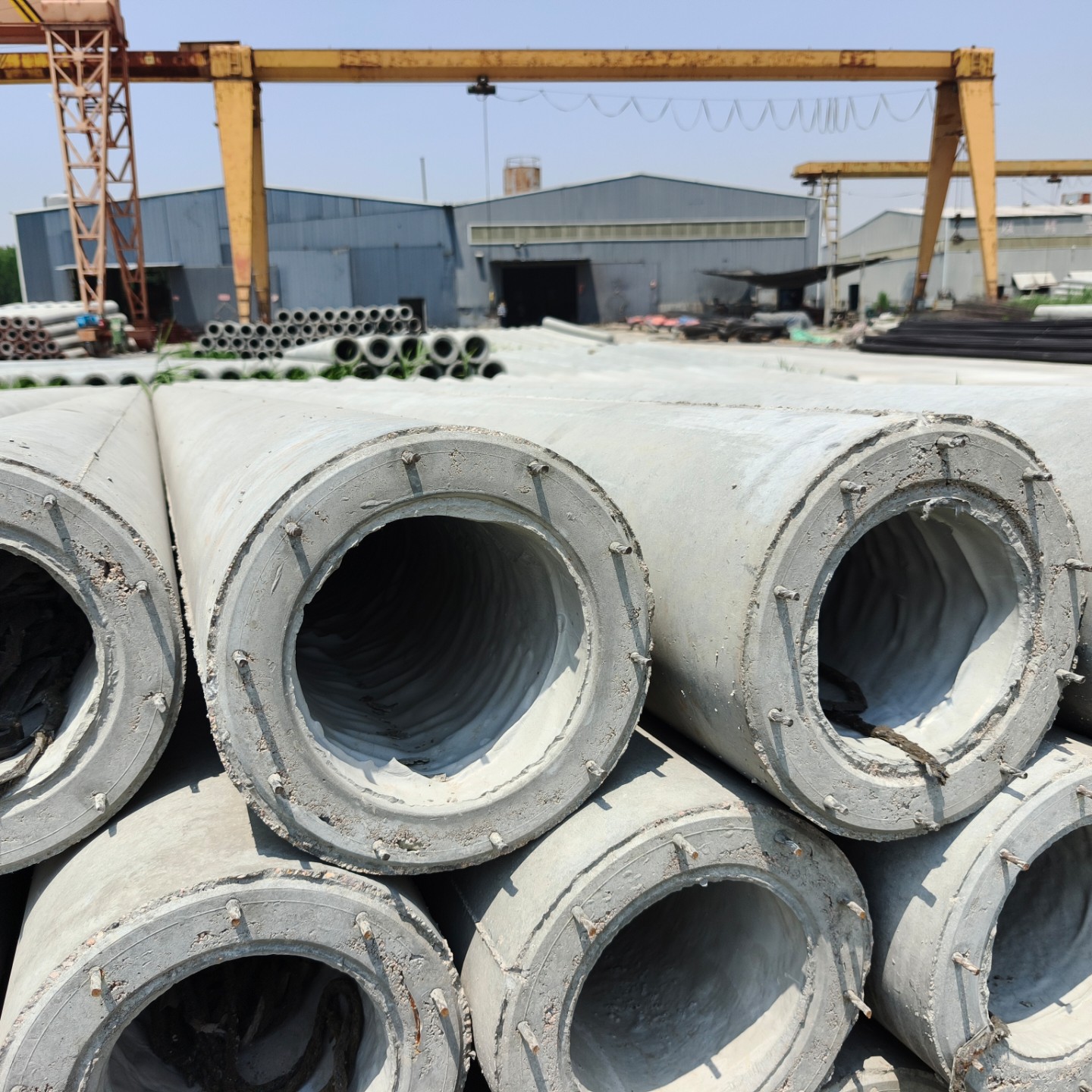 明光150×10米预应力水泥电线杆